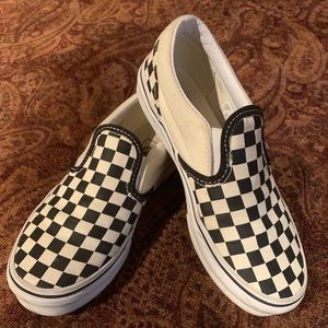 Girls Slip Ons - VANS - Size 2